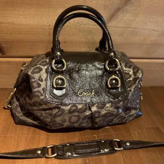 コーチ(COACH) 2wayバッグ ショルダーバッグ(レディース)(レオパード