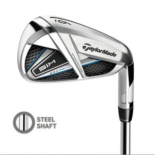 テーラーメイド(TaylorMade)の【新品未使用】SIM MAX(シム マックス)アイアンセット 5本セット(クラブ)