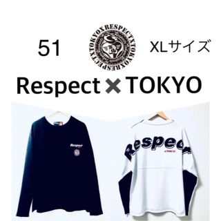 ホリスター(Hollister)の新品⭐︎51XLリスペクト切替ロゴ長袖シャツ　(Tシャツ/カットソー(七分/長袖))