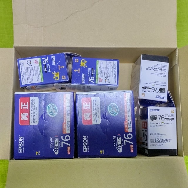 箱付き未開封EPSON4色 6セット-