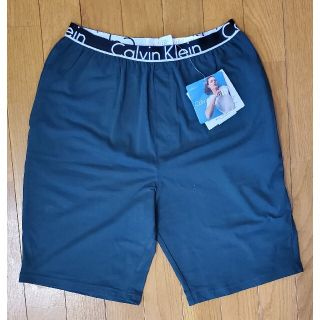 カルバンクライン(Calvin Klein)のカルバンクライン　新品　メンズ　スウェットショートパンツ(ディープグリーンS)(ショートパンツ)