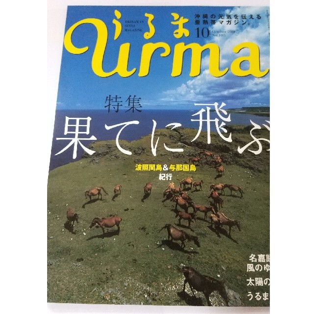 うるま urma 沖縄 本 雑誌 波照間島 与那国島 紀行 エンタメ/ホビーの雑誌(その他)の商品写真