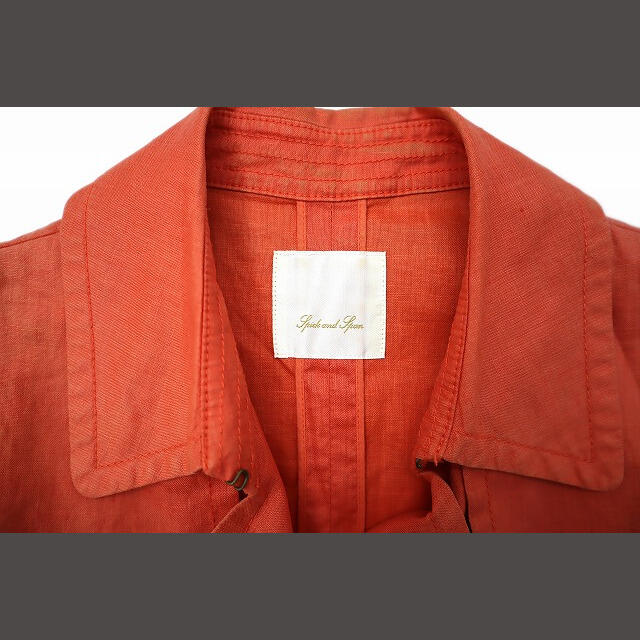 Spick & Span(スピックアンドスパン)のスピック&スパン リネン 麻 100% ハーフ スプリング トレンチ コート レディースのジャケット/アウター(トレンチコート)の商品写真