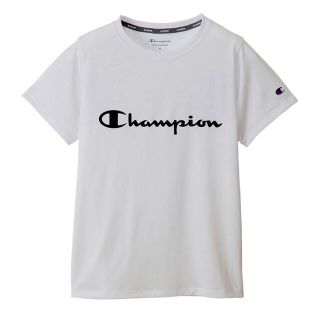 チャンピオン(Champion)の新品LサイズレディースチャンピオンTシャツホワイト(Tシャツ(半袖/袖なし))