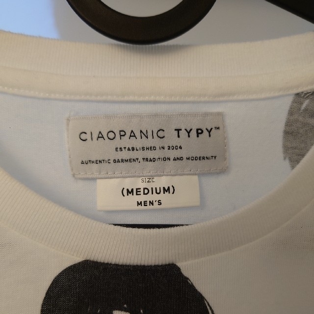 CIAOPANIC TYPY(チャオパニックティピー)のCIAOPANIC TYPY 他 Tシャツ 2枚セット メンズ M 白 ユーズド メンズのトップス(Tシャツ/カットソー(半袖/袖なし))の商品写真