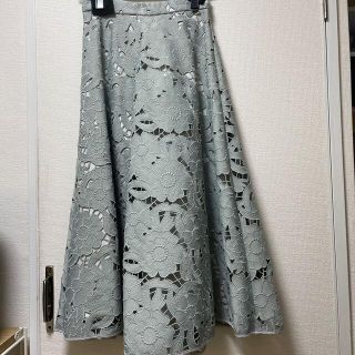 マーキュリーデュオ(MERCURYDUO)の値下げ　美品　MERCURYDUO 花柄スカート(ロングスカート)