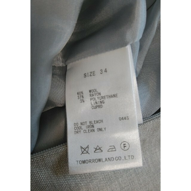 TOMORROWLAND(トゥモローランド)のTOMORROWLANDタイトスカート34 レディースのスカート(ひざ丈スカート)の商品写真