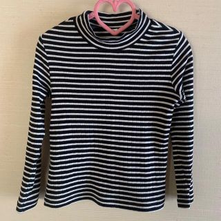 ユニクロ(UNIQLO)のユニクロ ボーダー Tシャツ 長袖 110(Tシャツ/カットソー)