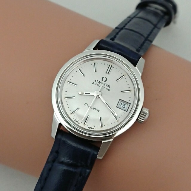 OMEGA(オメガ)のOH済 1971年製 オメガ ジュネーブ レディースデイト付自動巻き 極美品 レディースのファッション小物(腕時計)の商品写真