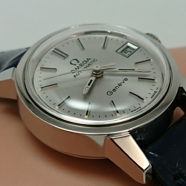 OMEGA(オメガ)のOH済 1971年製 オメガ ジュネーブ レディースデイト付自動巻き 極美品 レディースのファッション小物(腕時計)の商品写真