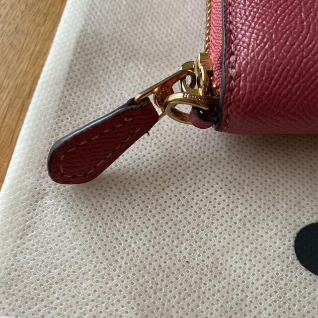 COACH 訳ありcoach 長財布 ピンク 袋付きの通販 by りょう's shop