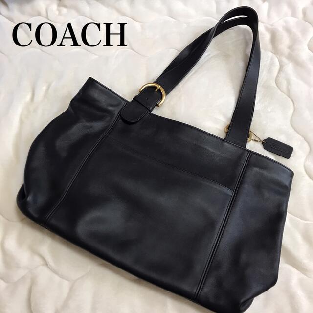 【美品】希少 オールドコーチ COACH トートバッグ  4155 レザー 金具バッグ