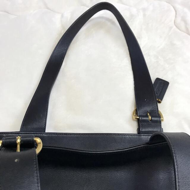 【美品】希少 オールドコーチ COACH トートバッグ 4155 レザー 金具