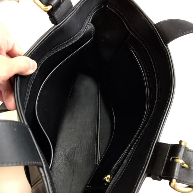 【美品】希少 オールドコーチ COACH トートバッグ 4155 レザー 金具