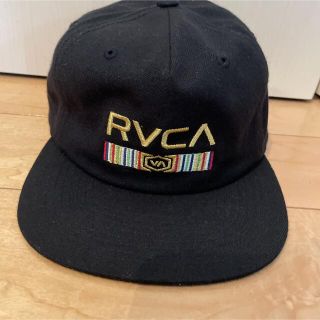 ルーカ(RVCA)のルーカ　キャップ　帽子　ブラック(キャップ)