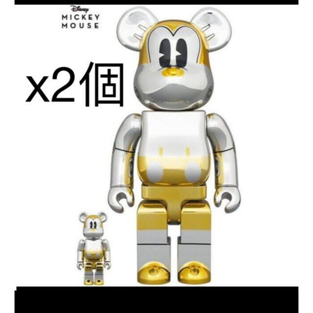 新品 送料無料 BE@RBRICK FUTURE MICKEY 空山基