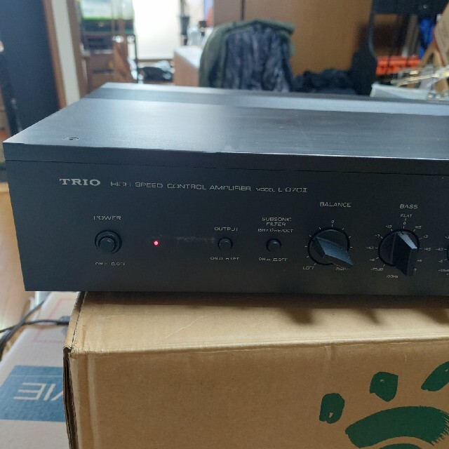 TRIO(トリオ)のTRIO L-07CII HIGH SPEED CONTROL AMPLIFIE 楽器のレコーディング/PA機器(パワーアンプ)の商品写真