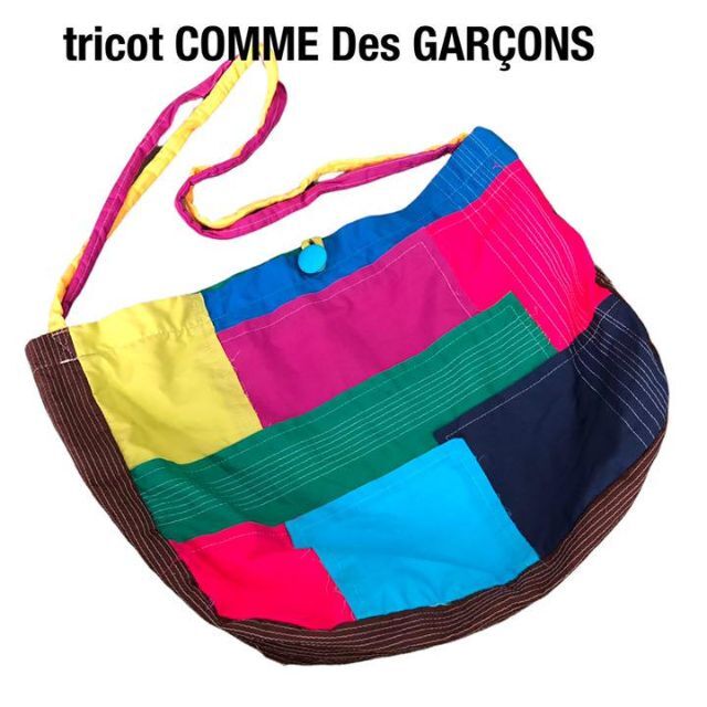 COMME des GARCONS(コムデギャルソン)のトリココムデギャルソン　マルチカラートートバッグ　ショルダーバッグ レディースのバッグ(トートバッグ)の商品写真