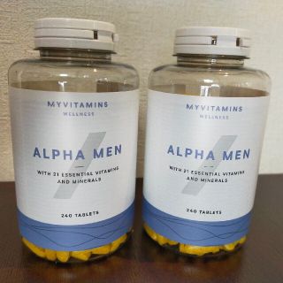 マイプロテイン(MYPROTEIN)のマイプロテイン アルファメン　240錠×2個(ビタミン)