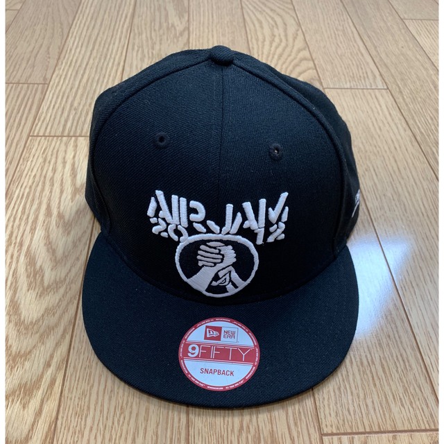 【希少品】AIRJAM2012×NEW ERA ダブルネームキャップ美品