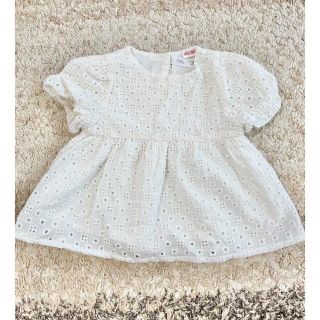 ザラキッズ(ZARA KIDS)のZARA  ベビー　ハーフバースデイ　チュニック　ブラウス　トップス　(ワンピース)