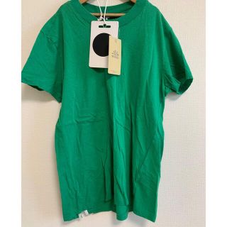 アパルトモンドゥーズィエムクラス(L'Appartement DEUXIEME CLASSE)のベイシーク　bassike グリーン　green Tシャツ(カットソー(半袖/袖なし))