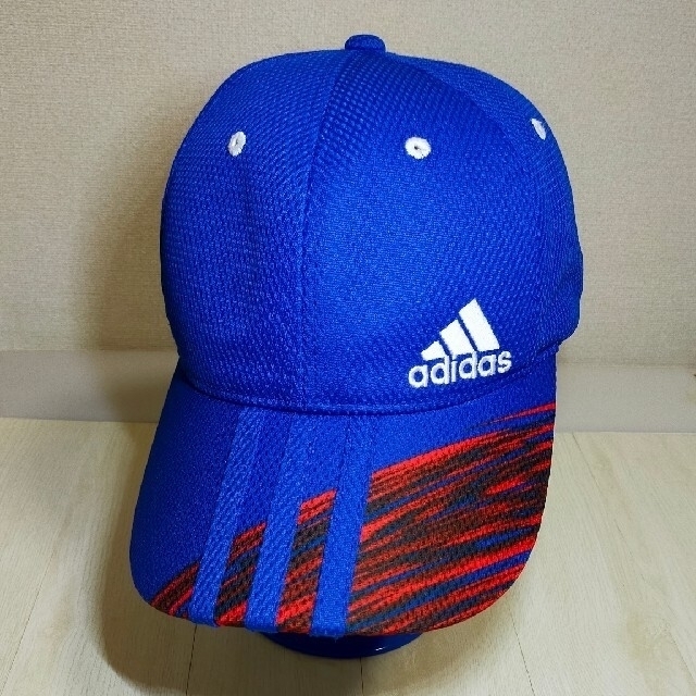 adidas(アディダス)のadidas アディダス キッズ キャップ（帽子） ブルー 男の子向き キッズ/ベビー/マタニティのこども用ファッション小物(帽子)の商品写真