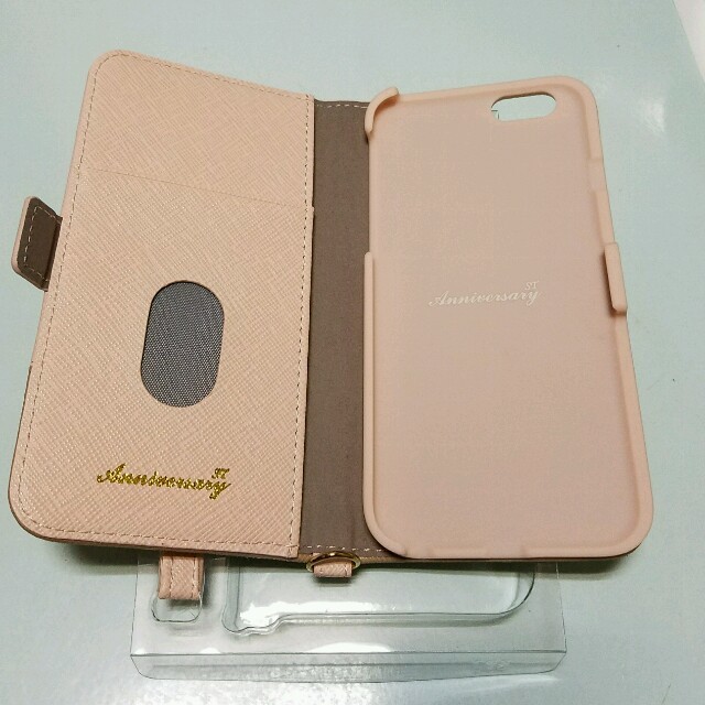 Samantha Thavasa(サマンサタバサ)のサマンサタバサアニバーサリー☆iPhone6/6Sケース☆ピンク スマホ/家電/カメラのスマホアクセサリー(モバイルケース/カバー)の商品写真