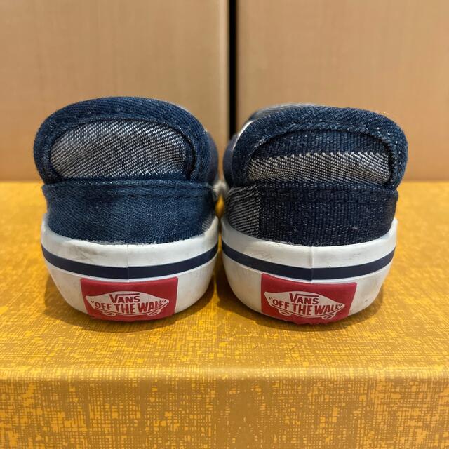 VANS(ヴァンズ)の【美品】VANS スニーカー スリッポン 14cm キッズ/ベビー/マタニティのベビー靴/シューズ(~14cm)(スリッポン)の商品写真