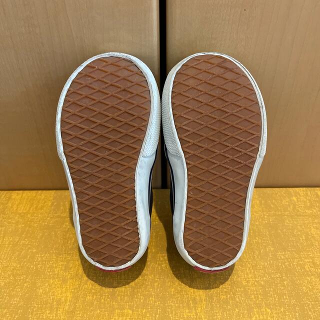 VANS(ヴァンズ)の【美品】VANS スニーカー スリッポン 14cm キッズ/ベビー/マタニティのベビー靴/シューズ(~14cm)(スリッポン)の商品写真