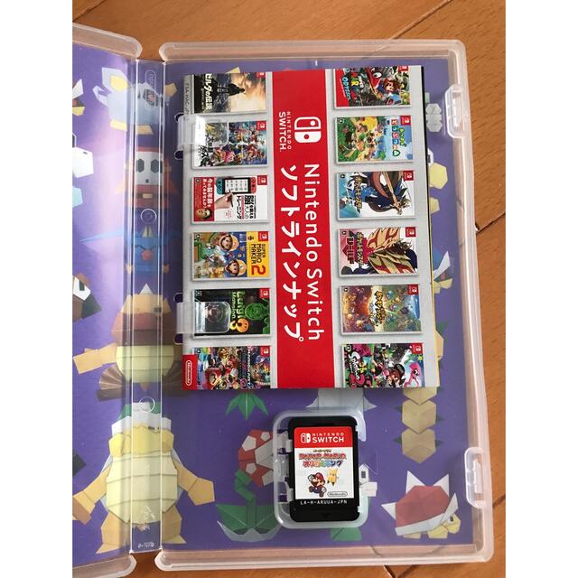Nintendo Switch(ニンテンドースイッチ)のペーパーマリオ　オリガミキング　Switch スイッチ エンタメ/ホビーのゲームソフト/ゲーム機本体(家庭用ゲームソフト)の商品写真