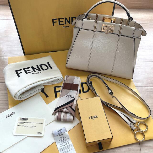 FENDI(フェンディ)の4月末まで♡ピーカブー miniカメリア レディースのバッグ(ハンドバッグ)の商品写真