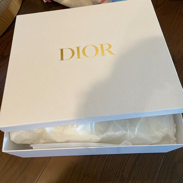 Dior(ディオール)のDIOR 最新 ゴールドロゴ 箱  レディースのバッグ(ショップ袋)の商品写真