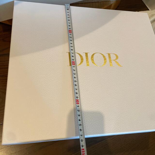 Dior(ディオール)のDIOR 最新 ゴールドロゴ 箱  レディースのバッグ(ショップ袋)の商品写真