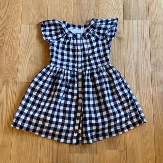 ギャップキッズ(GAP Kids)のgapkids gap ギンガムチェックワンピース　子供服(ワンピース)