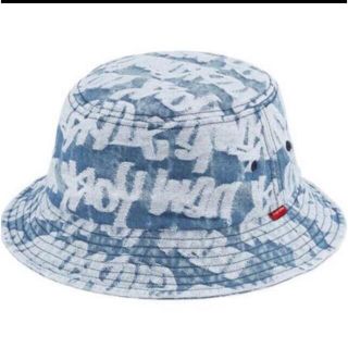 シュプリーム(Supreme)のsupreme Fat Tip Jacquard Denim Crusher(ハット)