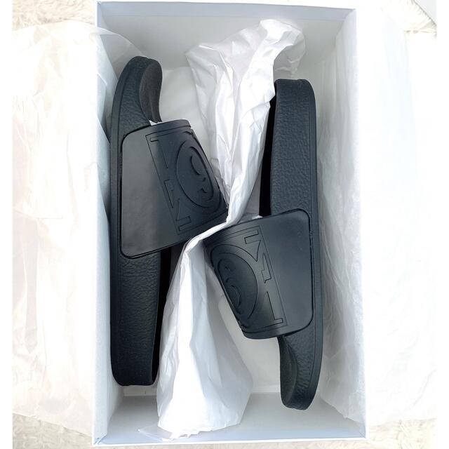 MM6(エムエムシックス)のMM6 メゾンマルジェラ　シャワーサンダル　ブラック　35 レディースの靴/シューズ(サンダル)の商品写真