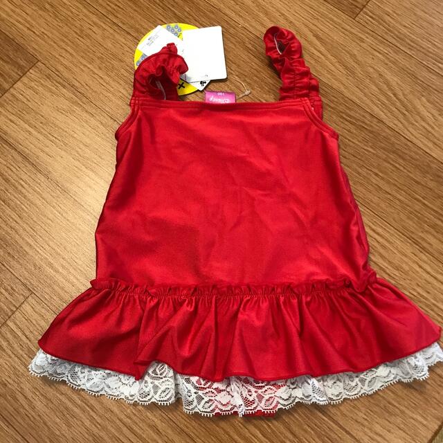 新品　水着　100 キッズ/ベビー/マタニティのキッズ服女の子用(90cm~)(水着)の商品写真