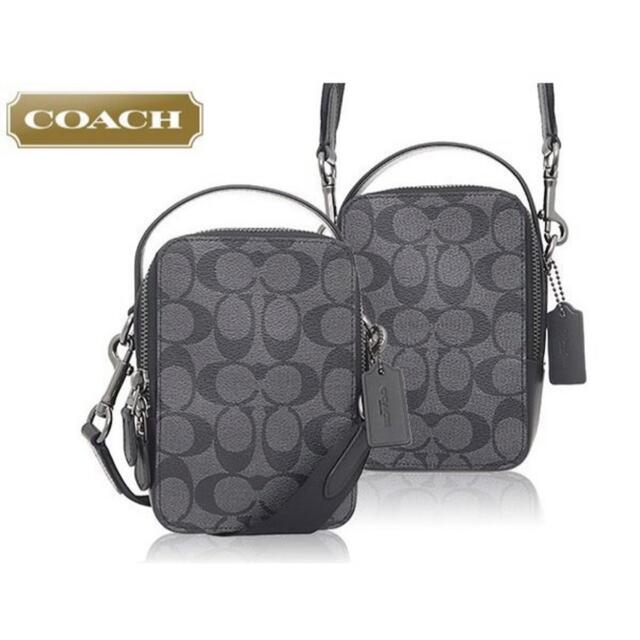 コーチ COACH バッグ  C3146 チャコール シグネチャー PVC