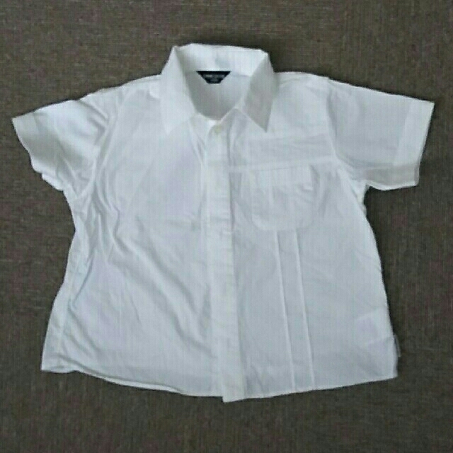 COMME CA ISM(コムサイズム)の白 半袖 シャツ 110 ｺﾑｻｲｽﾞﾑ キッズ/ベビー/マタニティのキッズ服男の子用(90cm~)(Tシャツ/カットソー)の商品写真
