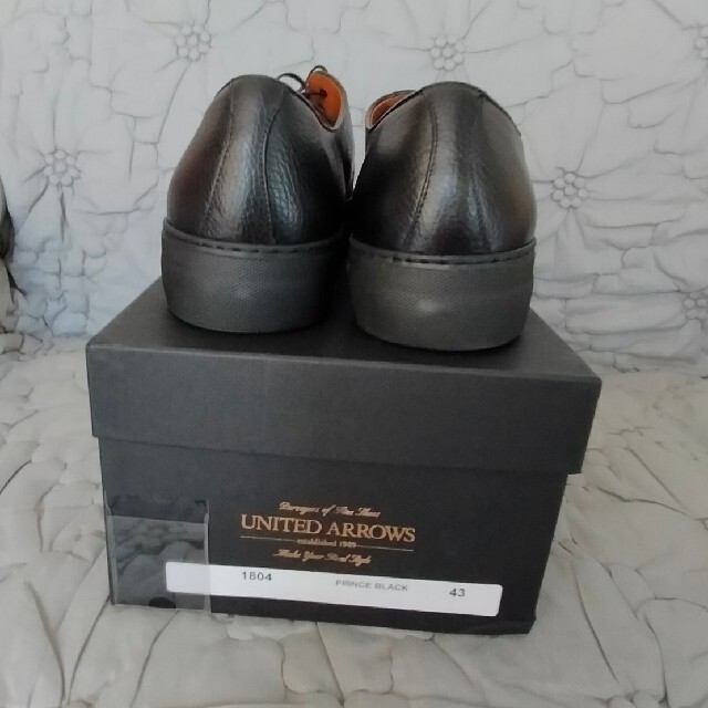 UNITED ARROWS(ユナイテッドアローズ)のユナイテッドアローズ　ビジネスシューズ　43 黒 メンズの靴/シューズ(ドレス/ビジネス)の商品写真