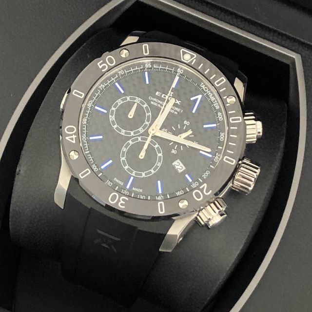 独特な EDOX - EDOX エドックス クロノオフショア1 10221 腕時計