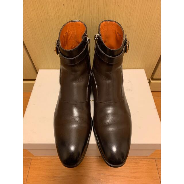 【新品】Santoni(サントーニ) ブーツ サイズ8.5デザインジップブーツ