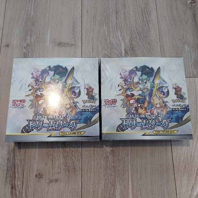 専門店の安心の1ヶ月保証付 ポケモンカードドリームリーグ未開封2Box