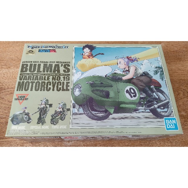 ブルマのバイク模型/プラモデル