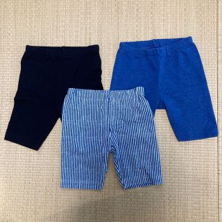 ユニクロ(UNIQLO)のUNIQLOドライレギンスパンツ3点セット90(パンツ/スパッツ)