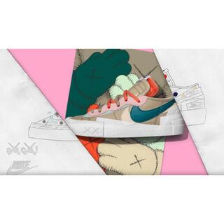 ナイキ(NIKE)のKAWS × sacai × Nike Blazer Low ②(スニーカー)