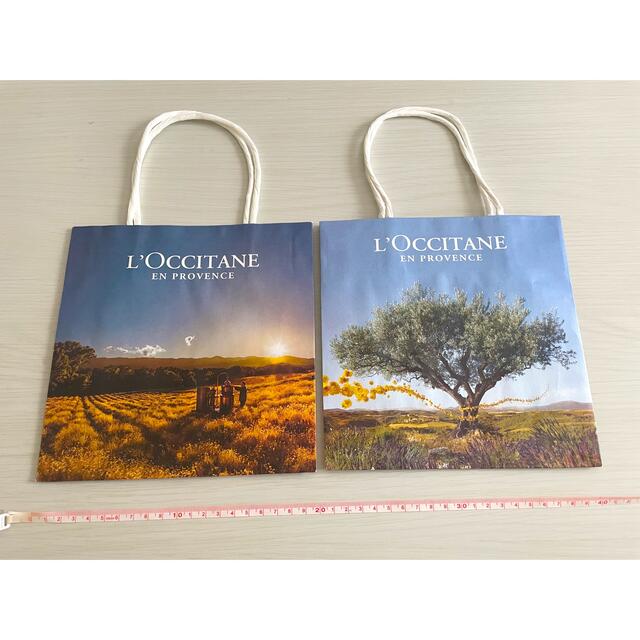 L'OCCITANE(ロクシタン)のロクシタン　紙袋2種 レディースのバッグ(ショップ袋)の商品写真