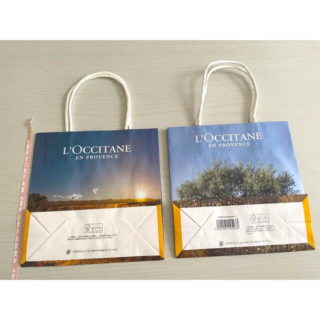 L'OCCITANE(ロクシタン)のロクシタン　紙袋2種 レディースのバッグ(ショップ袋)の商品写真