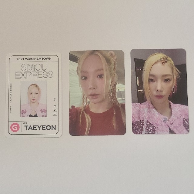 SMCU 韓国盤アルバム CD 少女時代 トレカ テヨン TAEYEON セット